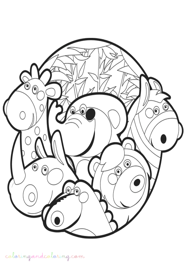 Coloring page: Zoo (Animals) #12760 - Free Printable Coloring Pages