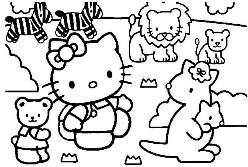 Coloring page: Zoo (Animals) #12815 - Free Printable Coloring Pages