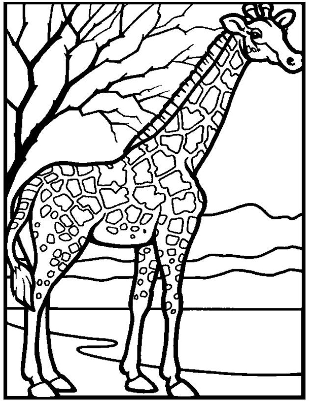 Coloring page: Zoo (Animals) #12818 - Free Printable Coloring Pages