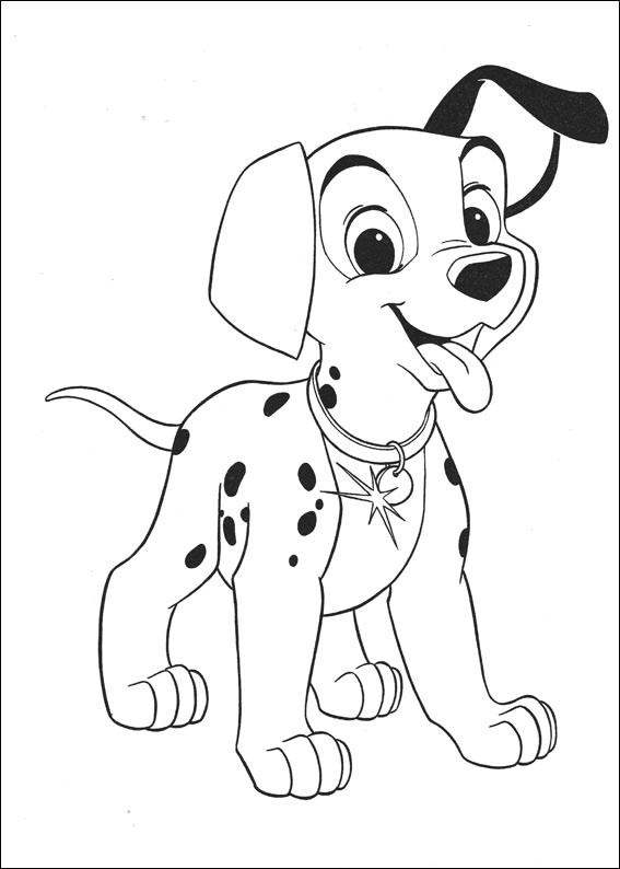 Coloring page: 101 Dalmatians (Animation Movies) #129162 - Free Printable Coloring Pages