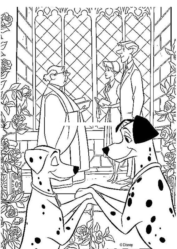 Coloring page: 101 Dalmatians (Animation Movies) #129176 - Free Printable Coloring Pages