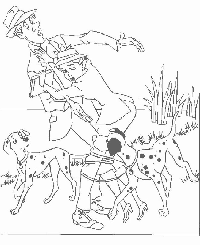 Coloring page: 101 Dalmatians (Animation Movies) #129181 - Free Printable Coloring Pages