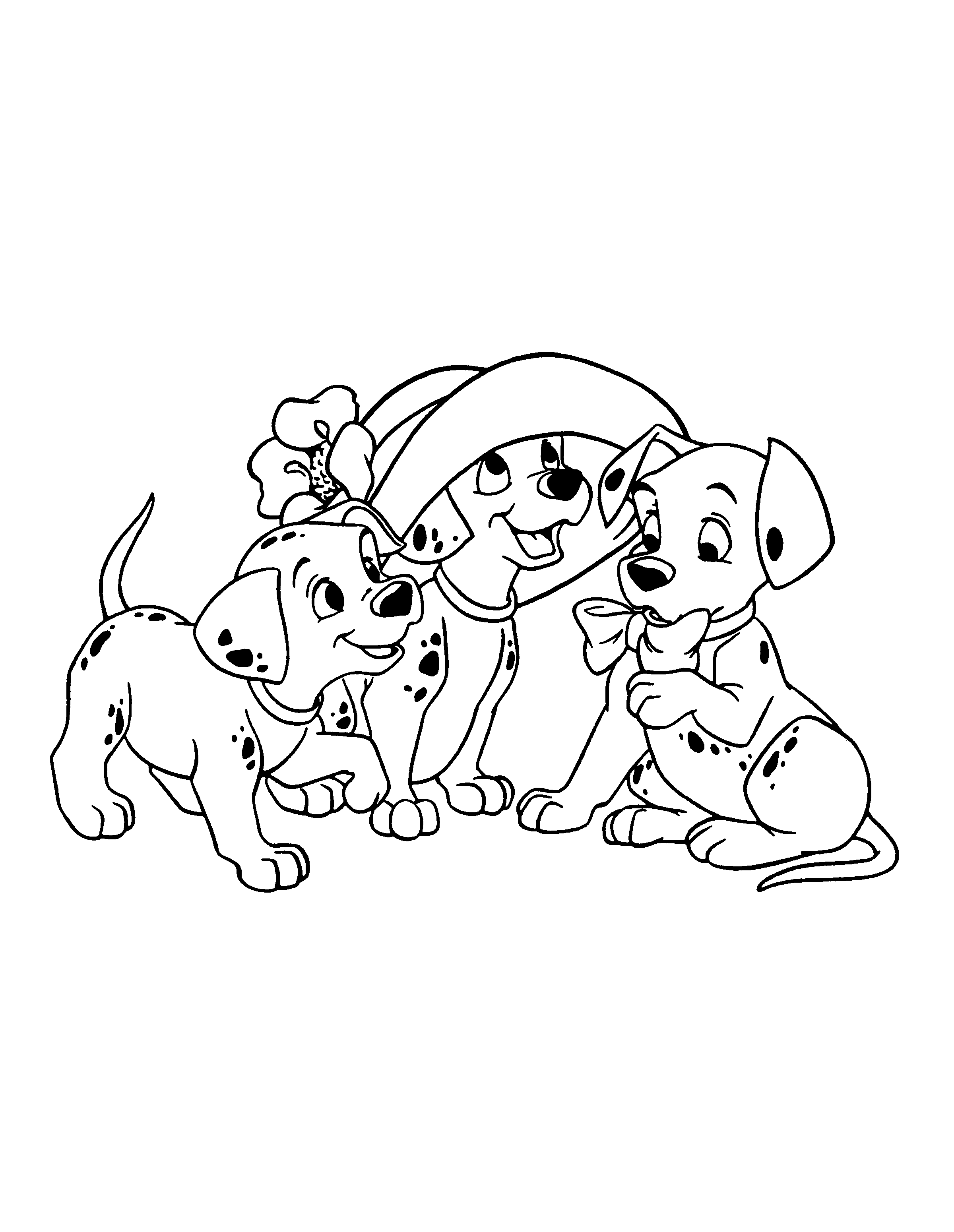 Coloring page: 101 Dalmatians (Animation Movies) #129182 - Free Printable Coloring Pages