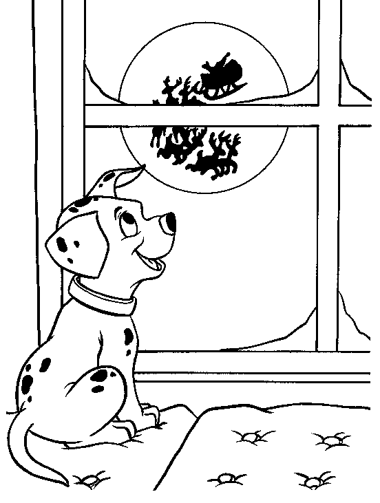 Coloring page: 101 Dalmatians (Animation Movies) #129202 - Free Printable Coloring Pages
