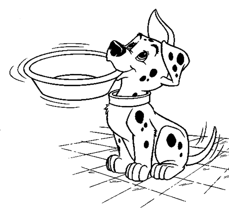 Coloring page: 101 Dalmatians (Animation Movies) #129214 - Free Printable Coloring Pages