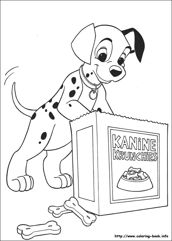 Coloring page: 101 Dalmatians (Animation Movies) #129216 - Free Printable Coloring Pages
