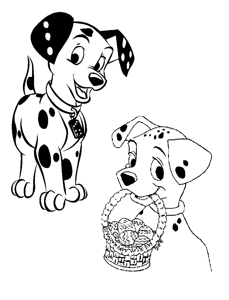 Coloring page: 101 Dalmatians (Animation Movies) #129219 - Free Printable Coloring Pages
