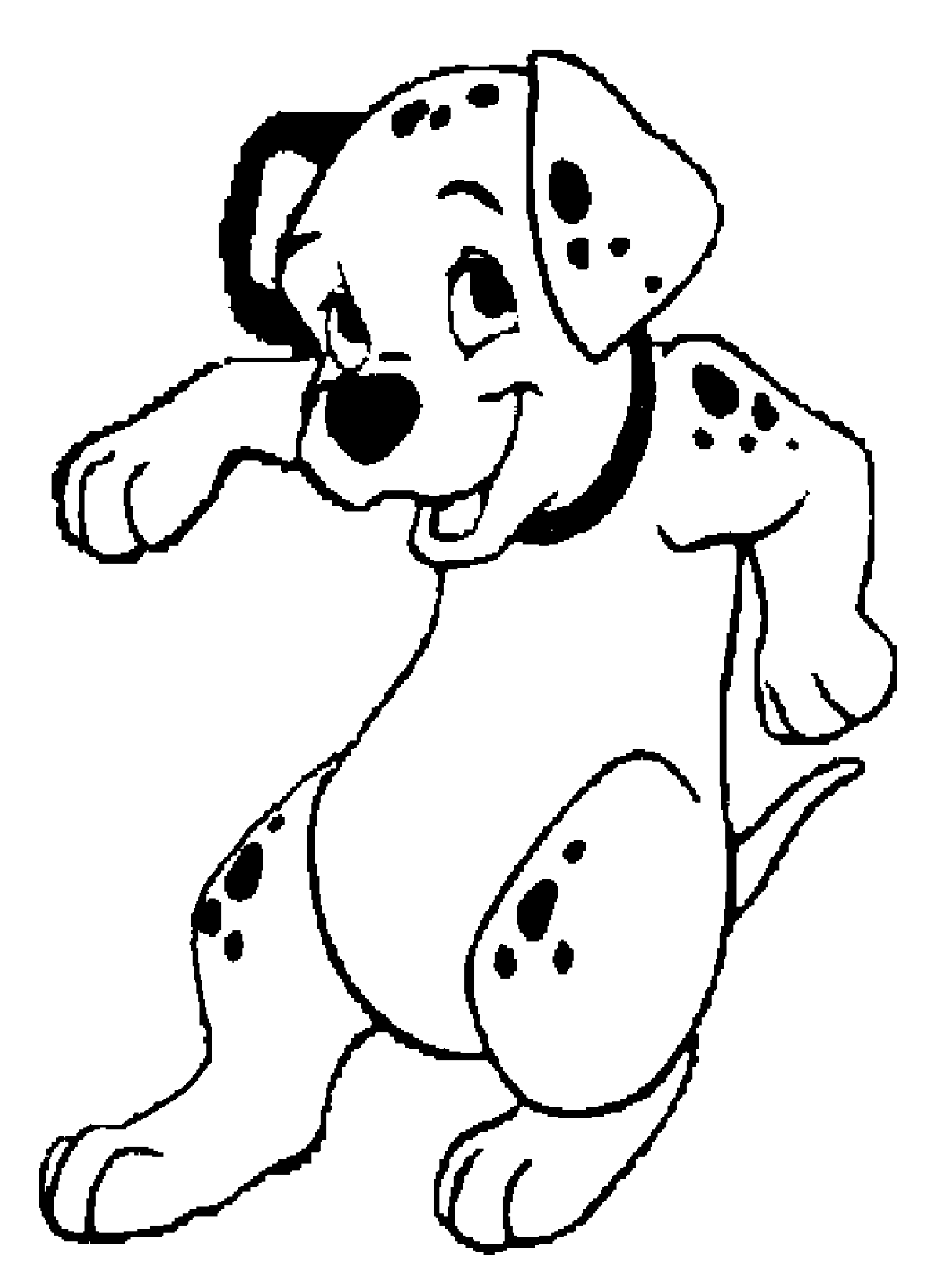 Coloring page: 101 Dalmatians (Animation Movies) #129226 - Free Printable Coloring Pages