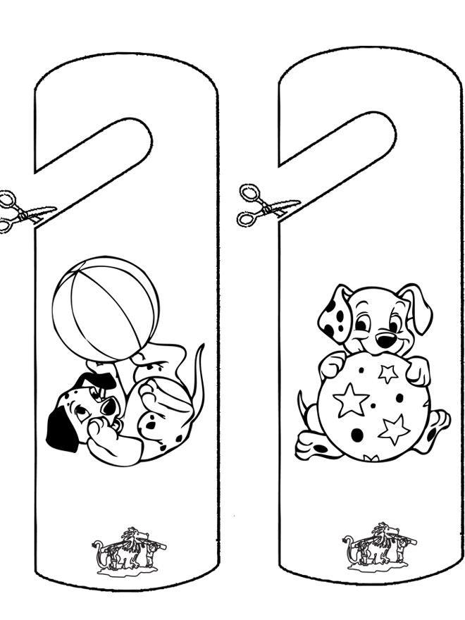 Coloring page: 101 Dalmatians (Animation Movies) #129259 - Free Printable Coloring Pages