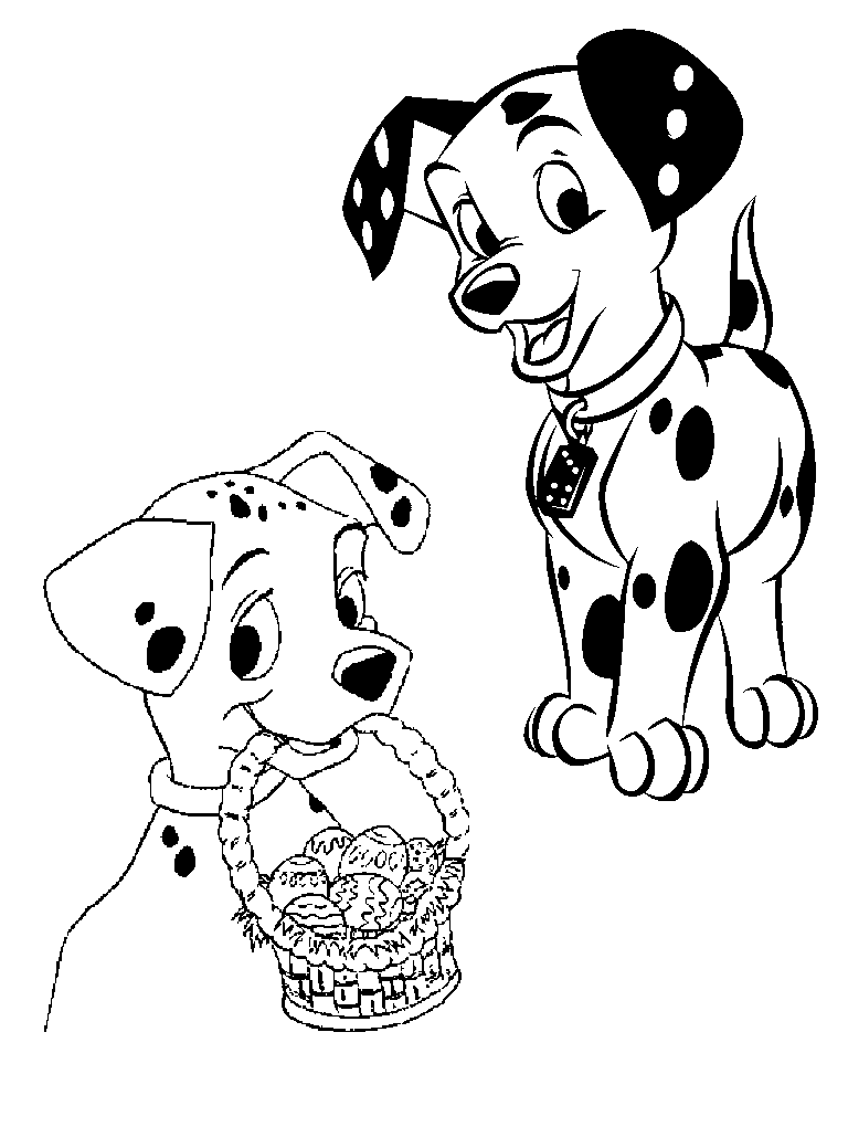 Coloring page: 101 Dalmatians (Animation Movies) #129266 - Free Printable Coloring Pages