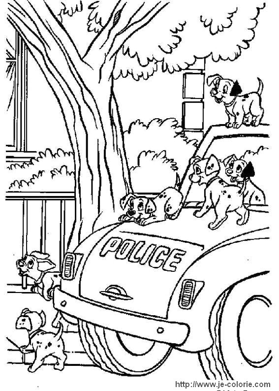 Coloring page: 101 Dalmatians (Animation Movies) #129279 - Free Printable Coloring Pages