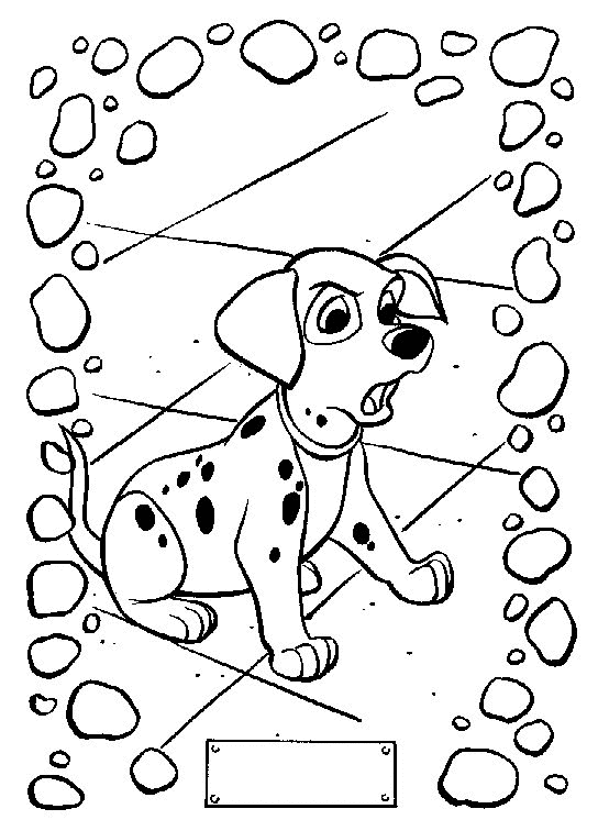 Coloring page: 101 Dalmatians (Animation Movies) #129280 - Free Printable Coloring Pages