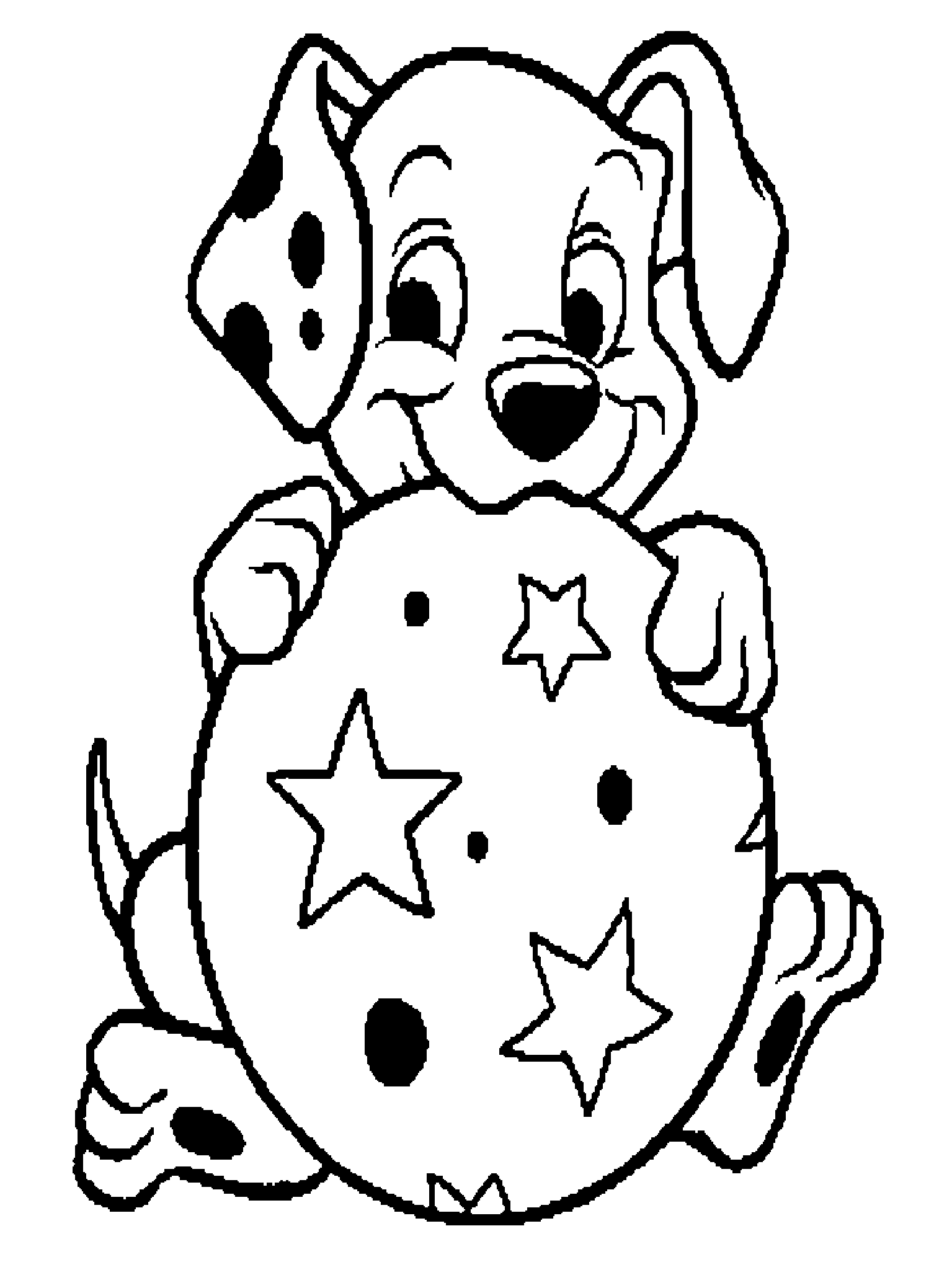 Coloring page: 101 Dalmatians (Animation Movies) #129283 - Free Printable Coloring Pages