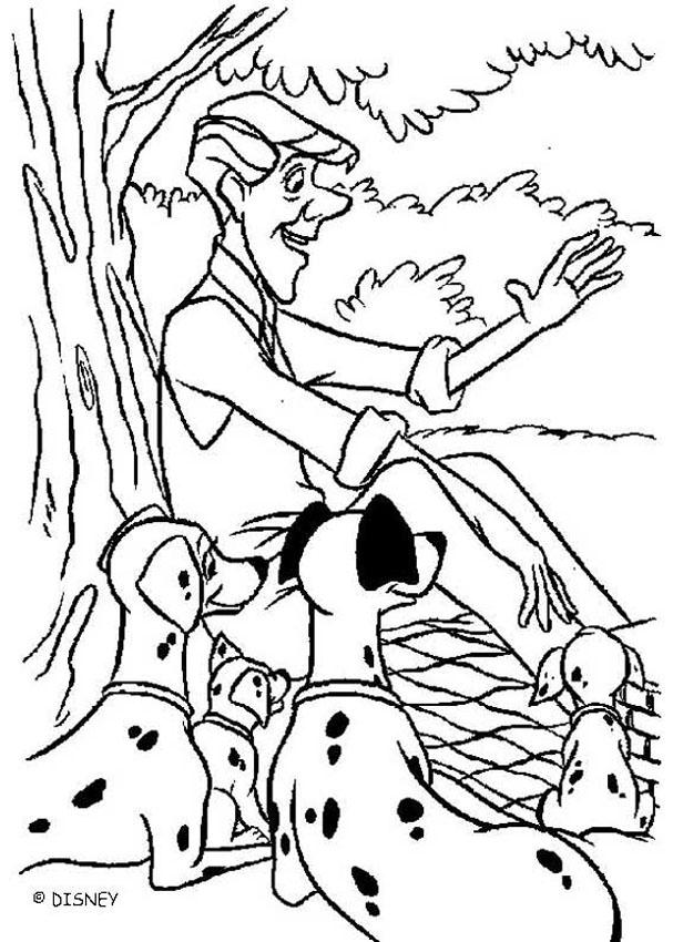 Coloring page: 101 Dalmatians (Animation Movies) #129287 - Free Printable Coloring Pages