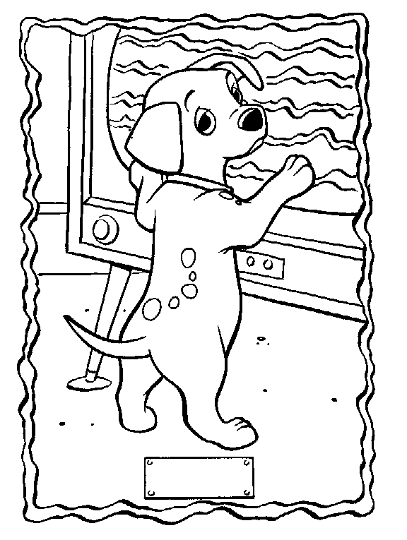 Coloring page: 101 Dalmatians (Animation Movies) #129294 - Free Printable Coloring Pages