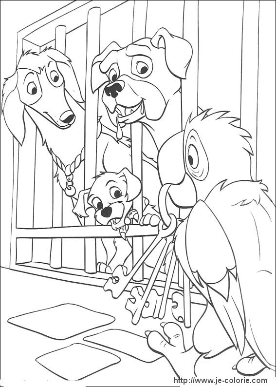 Coloring page: 101 Dalmatians (Animation Movies) #129301 - Free Printable Coloring Pages