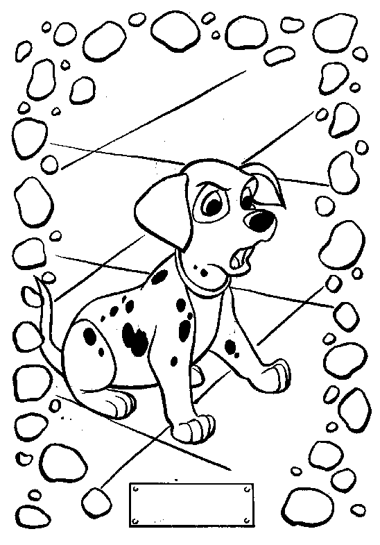 Coloring page: 101 Dalmatians (Animation Movies) #129306 - Free Printable Coloring Pages