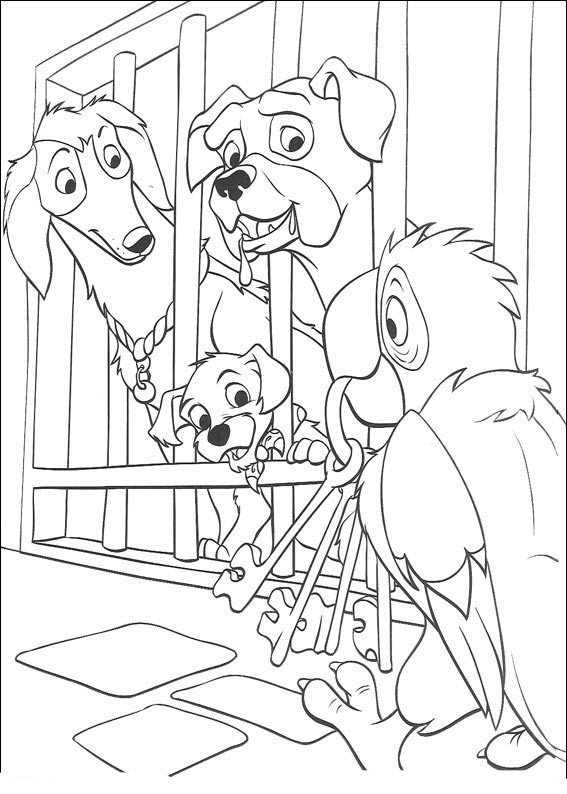 Coloring page: 101 Dalmatians (Animation Movies) #129313 - Free Printable Coloring Pages