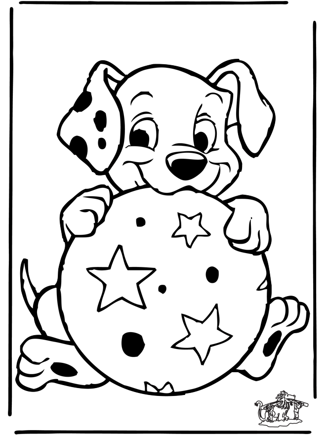 Coloring page: 101 Dalmatians (Animation Movies) #129342 - Free Printable Coloring Pages