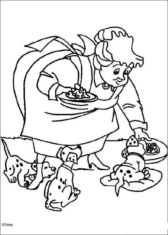 Coloring page: 101 Dalmatians (Animation Movies) #129344 - Free Printable Coloring Pages