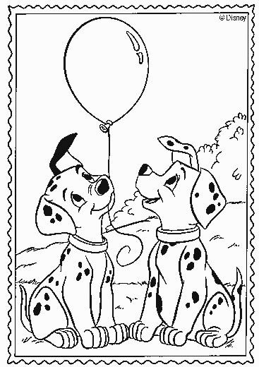 Coloring page: 101 Dalmatians (Animation Movies) #129364 - Free Printable Coloring Pages
