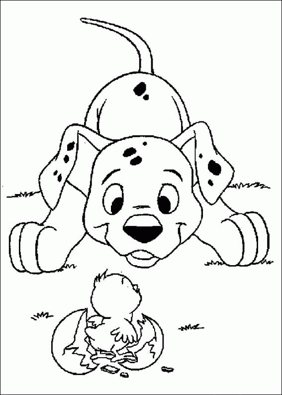 Coloring page: 101 Dalmatians (Animation Movies) #129366 - Free Printable Coloring Pages