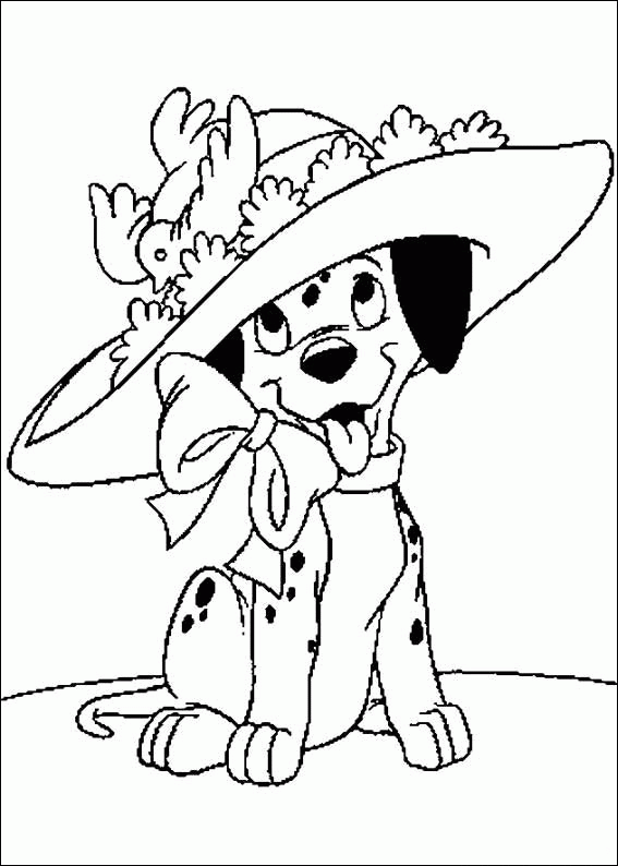 Coloring page: 101 Dalmatians (Animation Movies) #129373 - Free Printable Coloring Pages