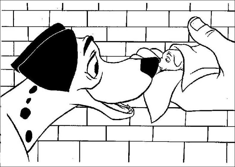 Coloring page: 101 Dalmatians (Animation Movies) #129378 - Free Printable Coloring Pages