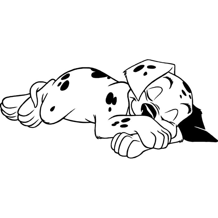 Coloring page: 101 Dalmatians (Animation Movies) #129381 - Free Printable Coloring Pages