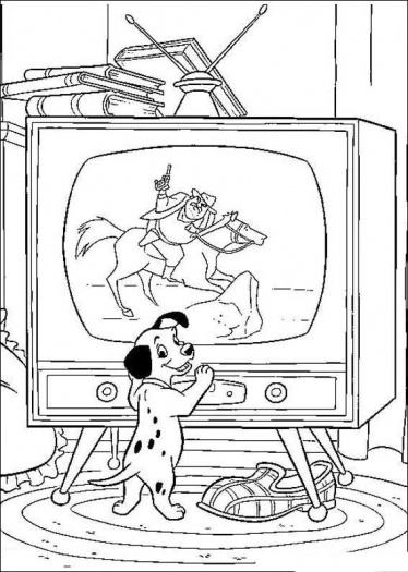 Coloring page: 101 Dalmatians (Animation Movies) #129398 - Free Printable Coloring Pages