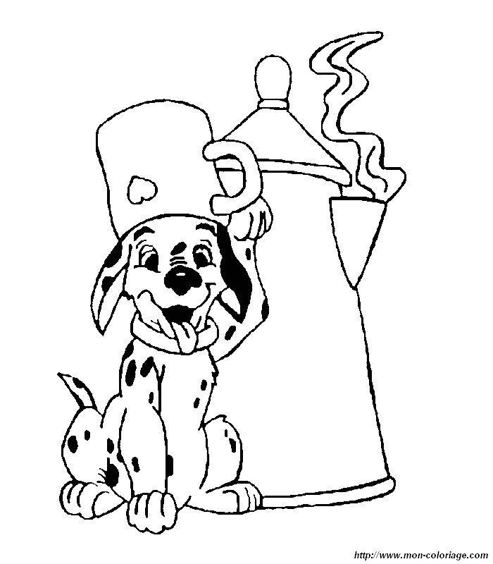 Coloring page: 101 Dalmatians (Animation Movies) #129405 - Free Printable Coloring Pages