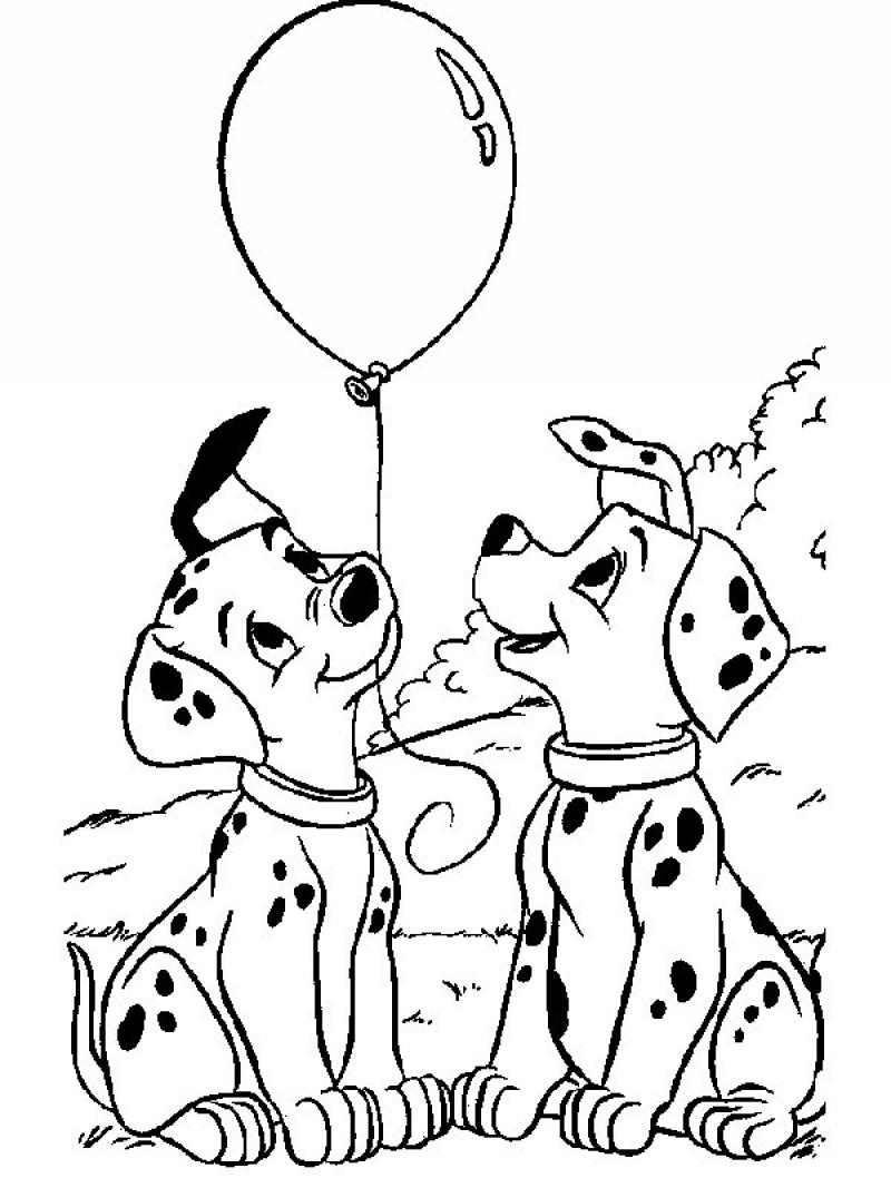 Coloring page: 101 Dalmatians (Animation Movies) #129406 - Free Printable Coloring Pages