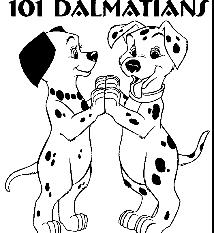 Coloring page: 101 Dalmatians (Animation Movies) #129415 - Free Printable Coloring Pages