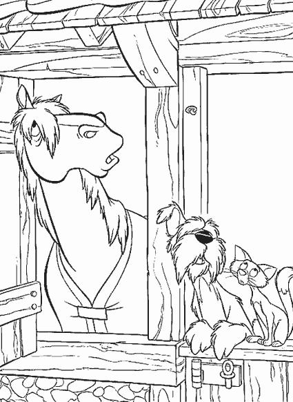Coloring page: 101 Dalmatians (Animation Movies) #129429 - Free Printable Coloring Pages