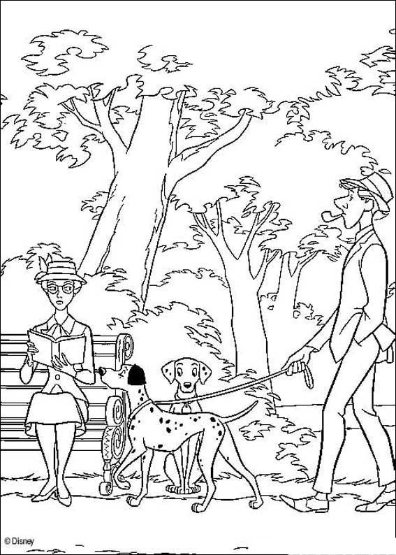 Coloring page: 101 Dalmatians (Animation Movies) #129437 - Free Printable Coloring Pages