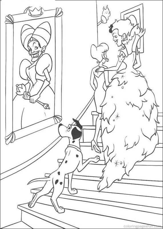Coloring page: 101 Dalmatians (Animation Movies) #129454 - Free Printable Coloring Pages