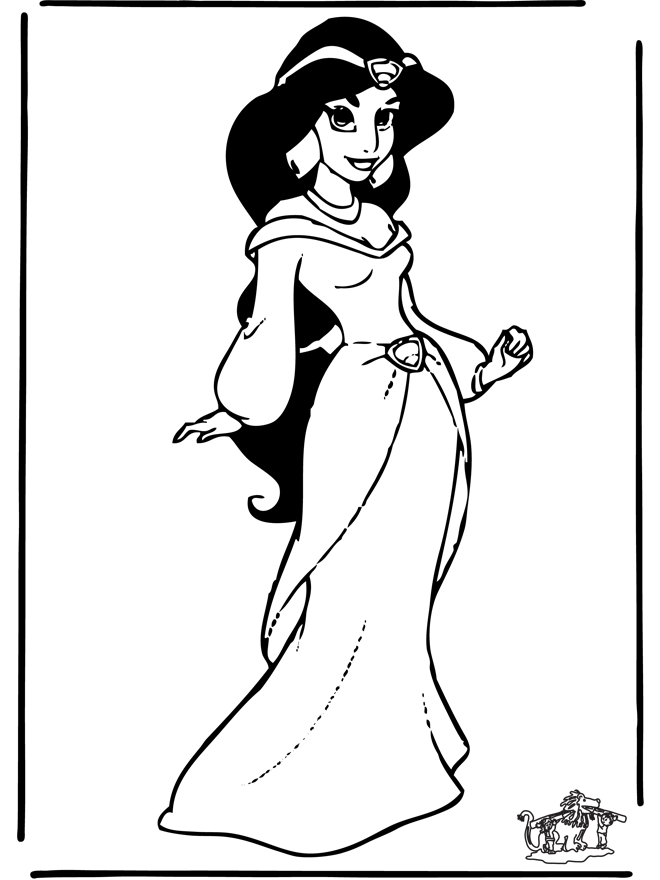 Coloring page: Aladdin (Animation Movies) #127587 - Free Printable Coloring Pages