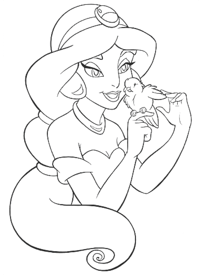 Coloring page: Aladdin (Animation Movies) #127595 - Free Printable Coloring Pages