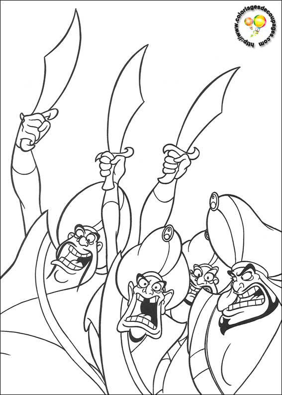 Coloring page: Aladdin (Animation Movies) #127631 - Free Printable Coloring Pages