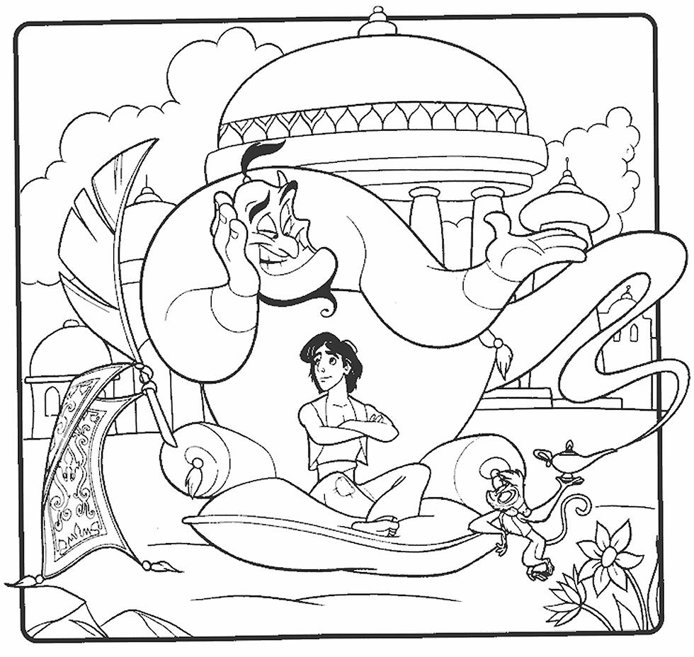 Coloring page: Aladdin (Animation Movies) #127648 - Free Printable Coloring Pages