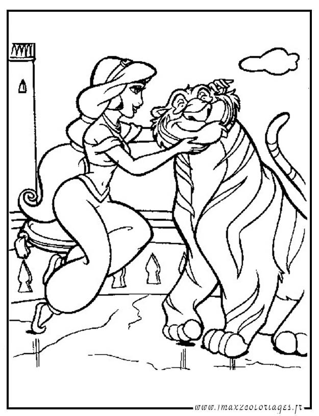 Coloring page: Aladdin (Animation Movies) #127651 - Free Printable Coloring Pages