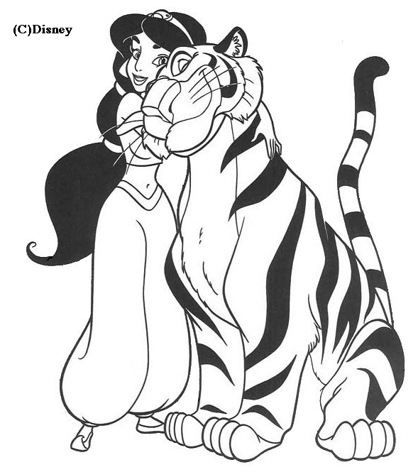 Coloring page: Aladdin (Animation Movies) #127658 - Free Printable Coloring Pages