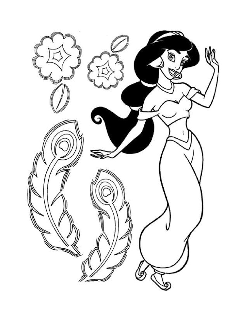 Coloring page: Aladdin (Animation Movies) #127661 - Free Printable Coloring Pages