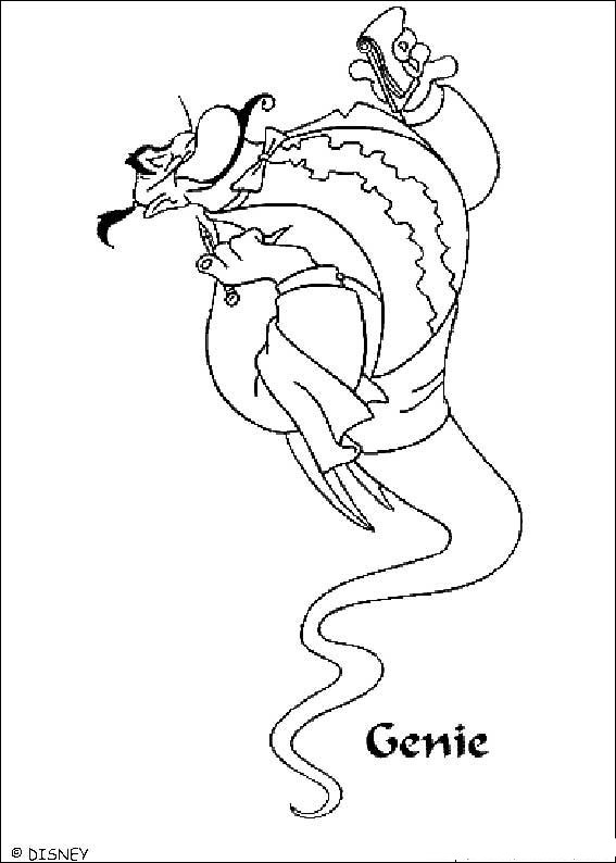 Coloring page: Aladdin (Animation Movies) #127666 - Free Printable Coloring Pages