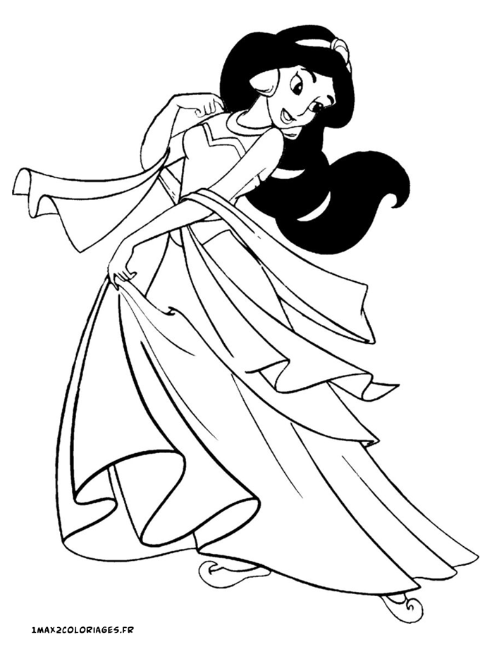 Coloring page: Aladdin (Animation Movies) #127689 - Free Printable Coloring Pages