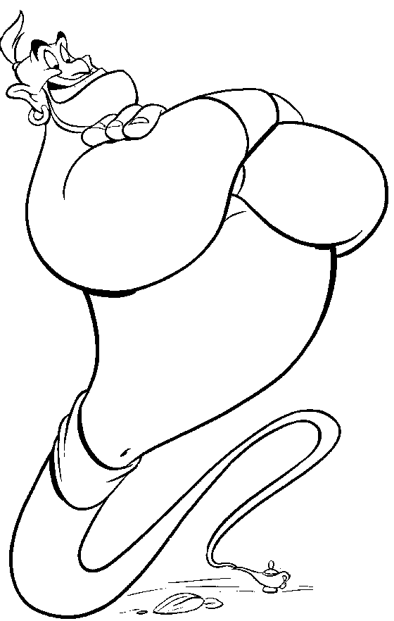 Coloring page: Aladdin (Animation Movies) #127690 - Free Printable Coloring Pages
