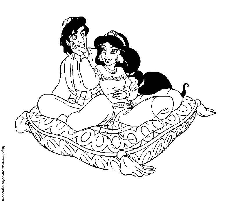 Coloring page: Aladdin (Animation Movies) #127702 - Free Printable Coloring Pages