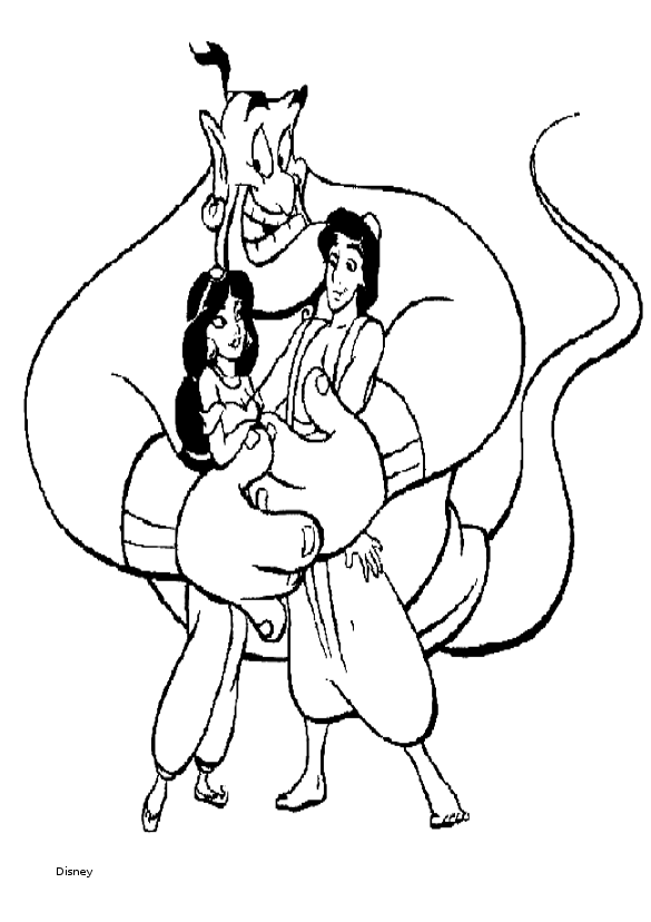 Coloring page: Aladdin (Animation Movies) #127710 - Free Printable Coloring Pages