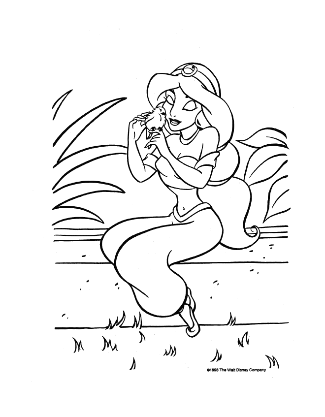 Coloring page: Aladdin (Animation Movies) #127713 - Free Printable Coloring Pages