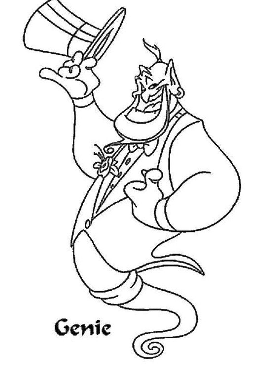 Coloring page: Aladdin (Animation Movies) #127722 - Free Printable Coloring Pages